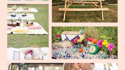 Picnic Themed Wedding