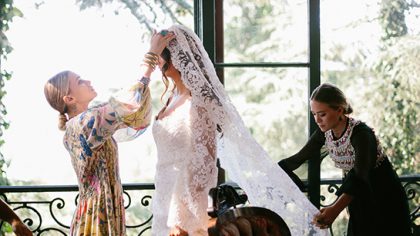 The Olsen Twins Have Designed a Wedding Dress