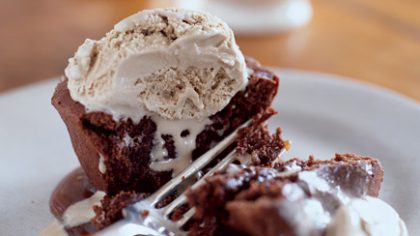 Sunday Treat: Individual Chocolate Melting Cakes