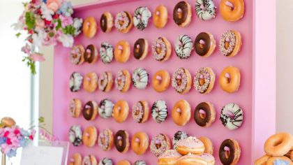 Donut Wall - Marianne Taylor Photography